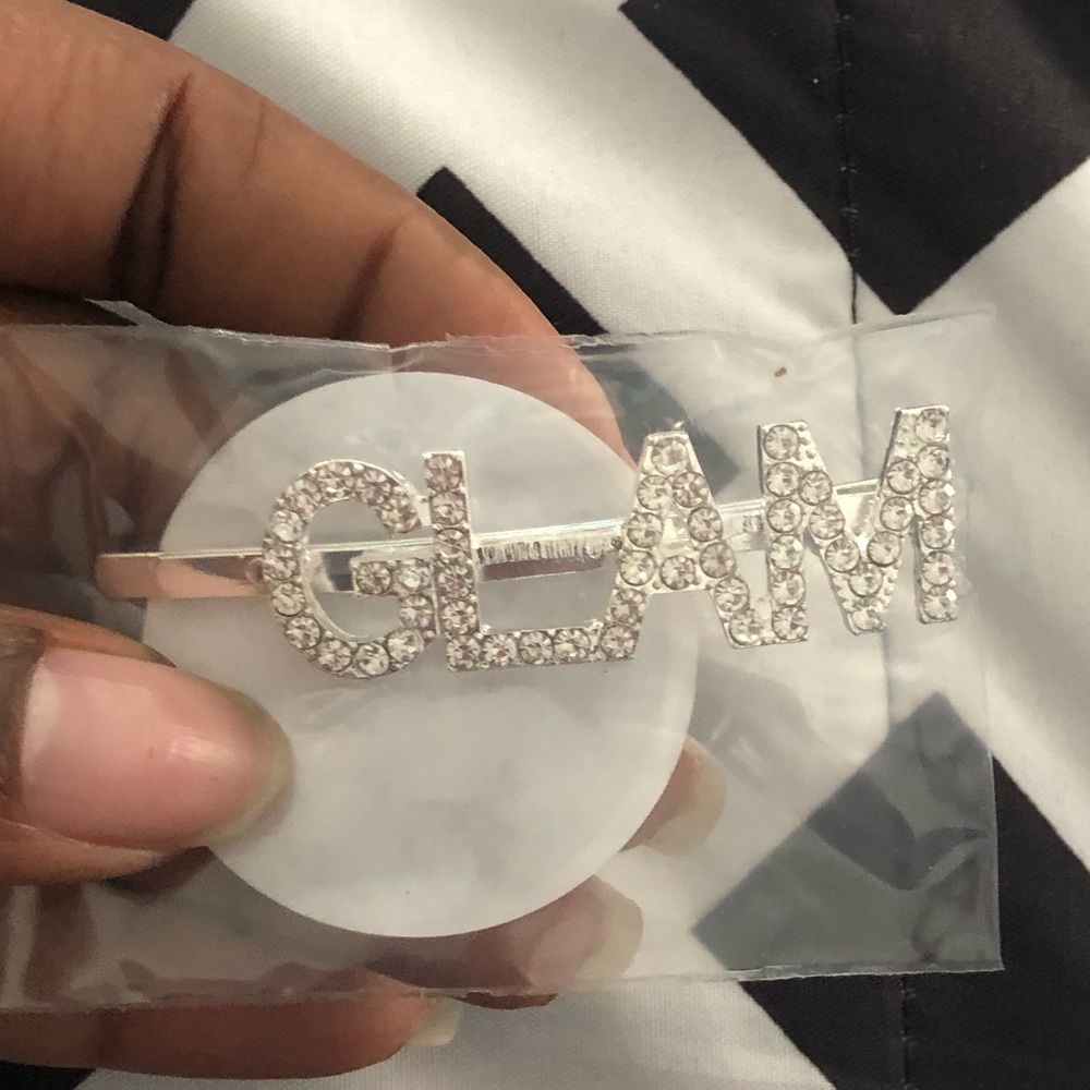 Glam Rhinestone Hair Clip